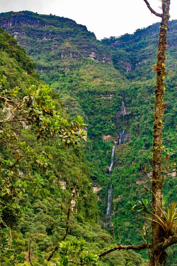 Colombia's Largest Waterfall La chorrera