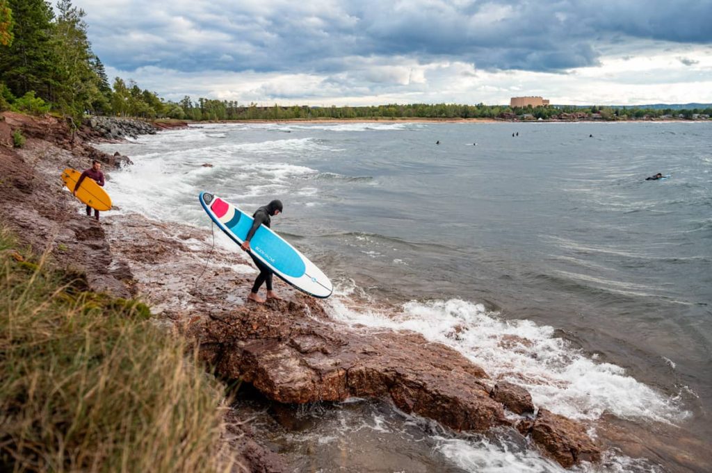 marquette michigan surfing at the zoo