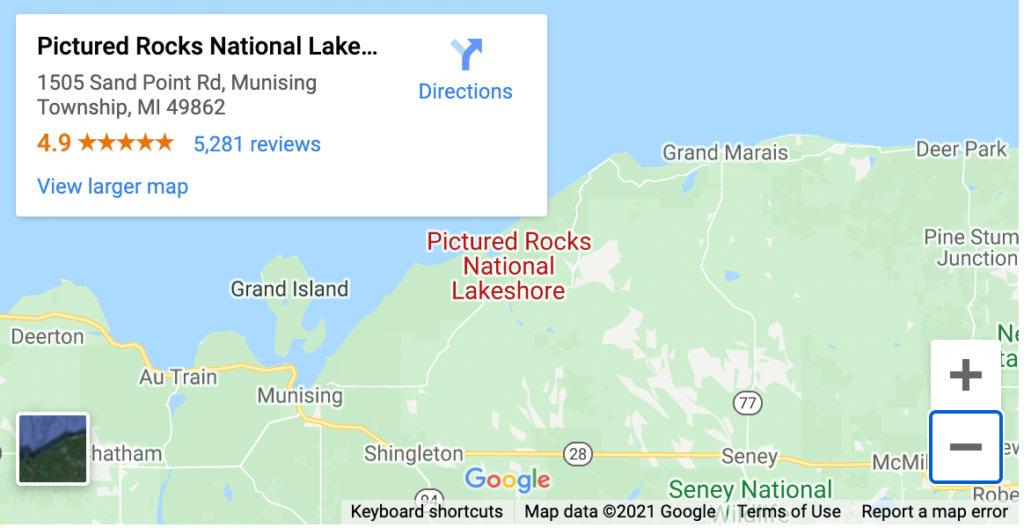 Pictured-Rocks-National-Lakeshore-Directions