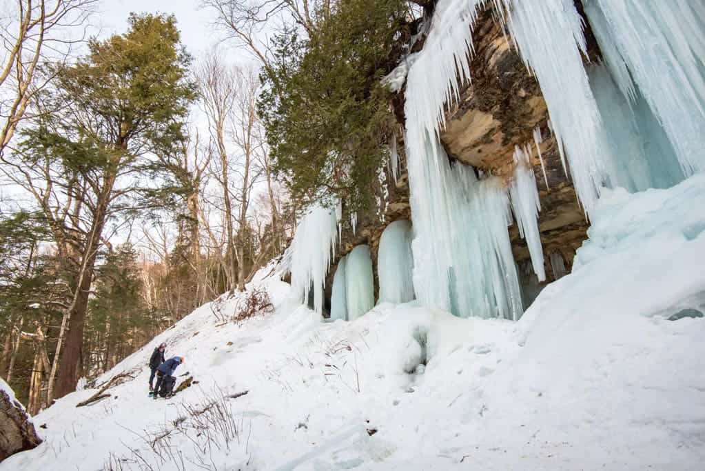 Michigan Ice Climbing