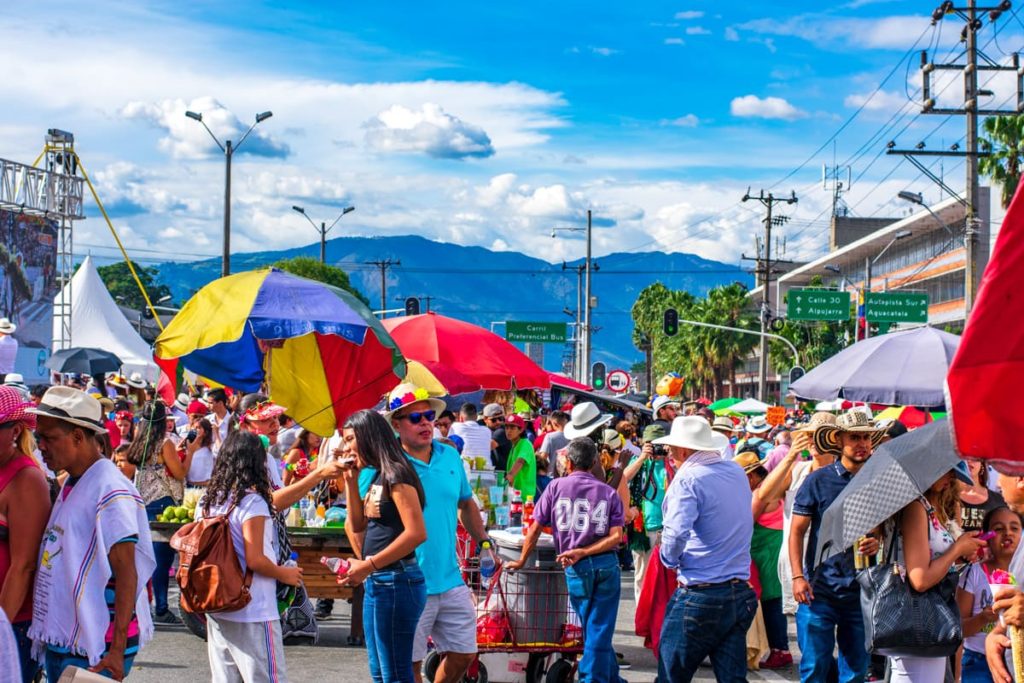 Medellin Colombia flower festival
