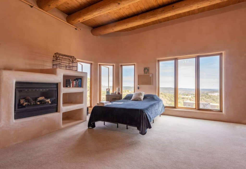 residential real estate photography of room santa fe new mexico