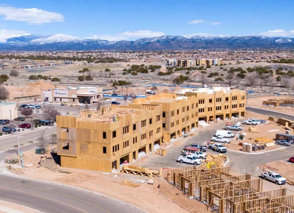 santa fe drone construction photographer