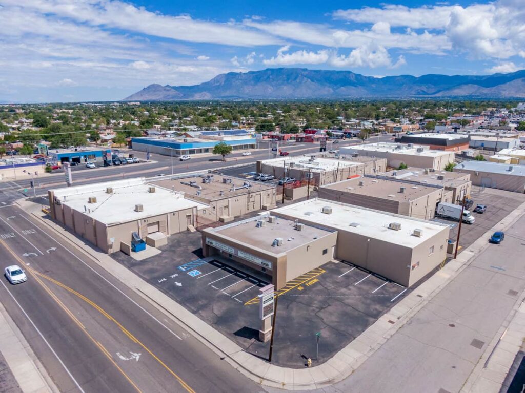 commercial real estate drone abq